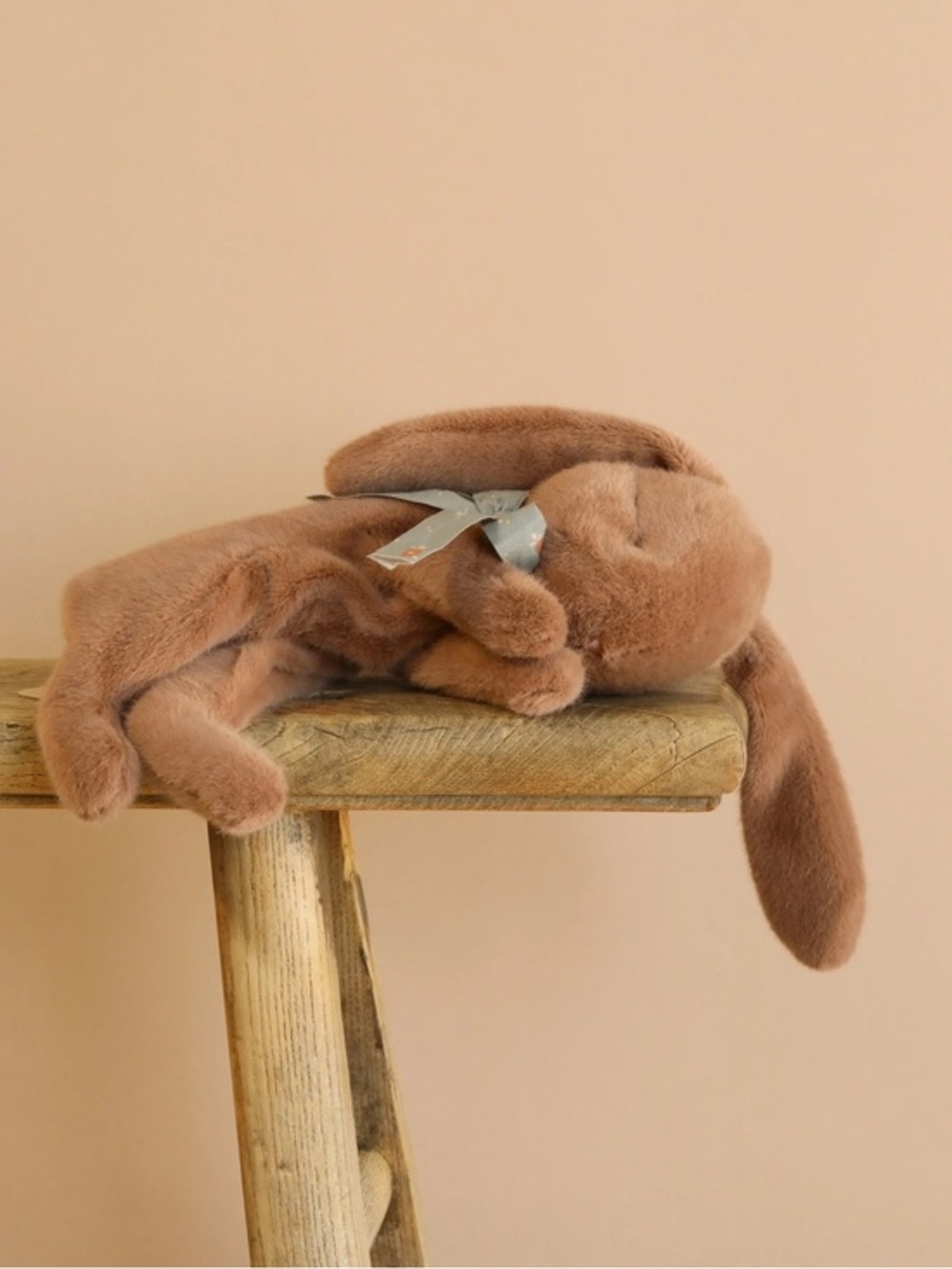 NWT Maileg Plush Sleeping Bunny - Soft Brown